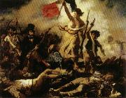 Eugene Delacroix Liberty Leading the People,july 28,1830 oil painting reproduction